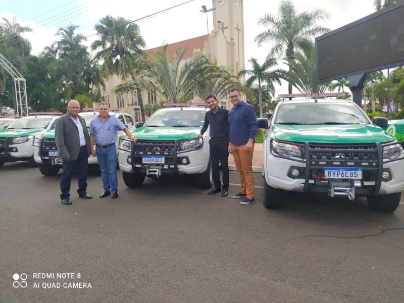 Pirangi ganha veículo para reforçar segurança no campo.