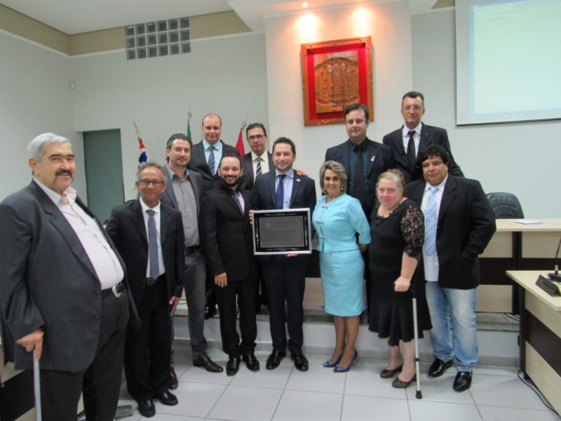 Sessão Solene de Entrega de título de Cidadão Pirangiense.