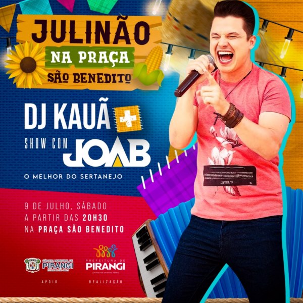 Pirangi promove julinão.