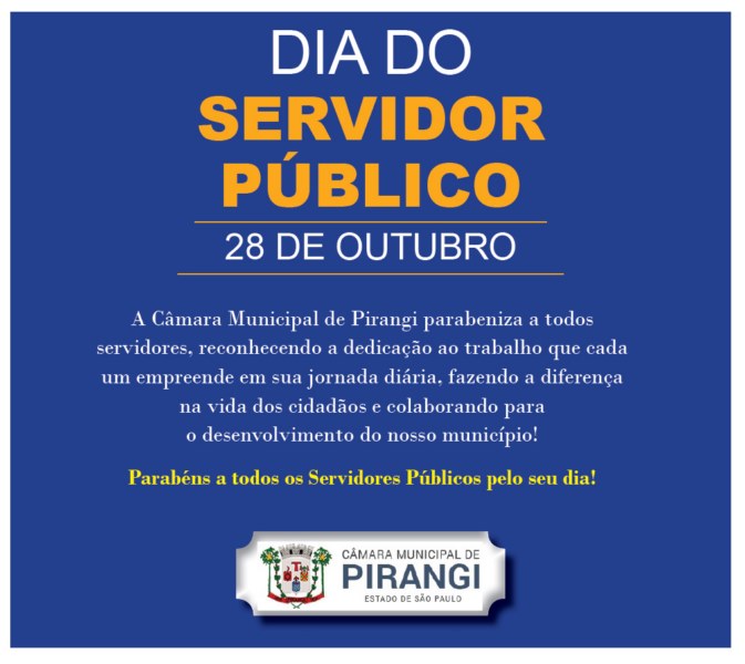 Câmara homenageia servidores públicos.
